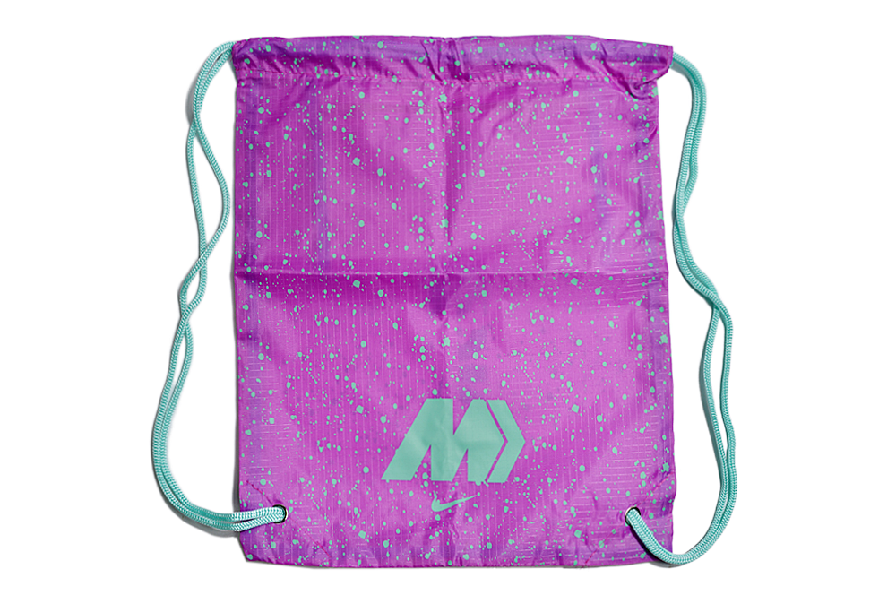 Nike Air Zoom Purple Football Drawstring Bag