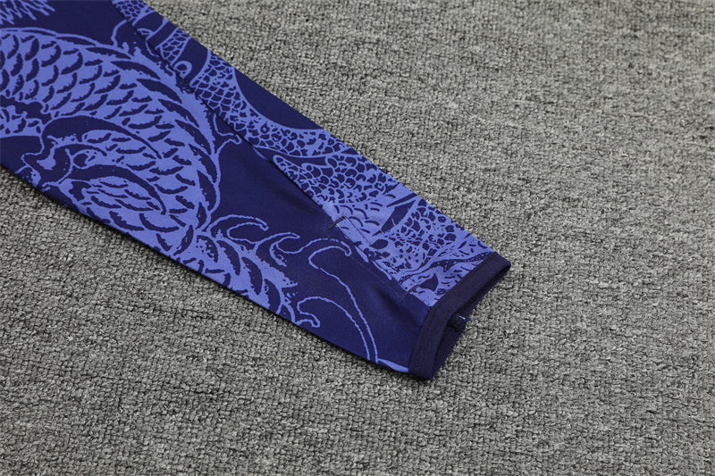 Real Madrid 24/25 Tracksuit - Purple Dragon Special