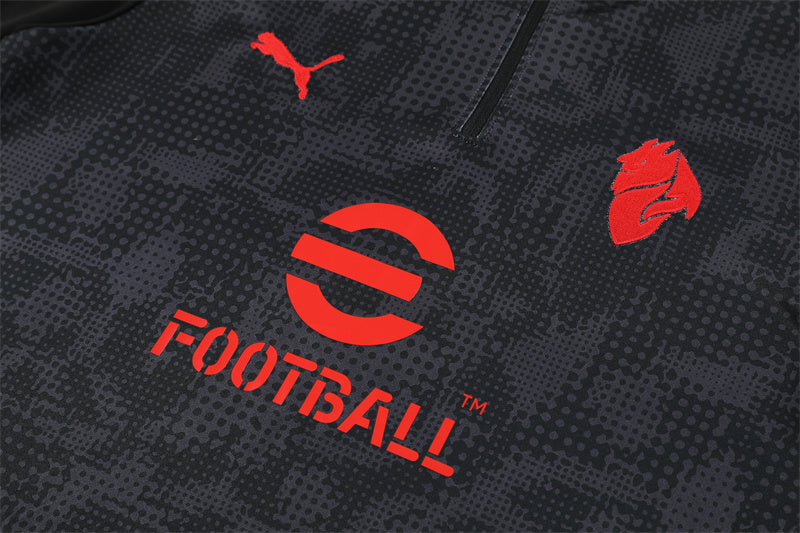 AC Milan 25/26 Tracksuit - Dark Grey