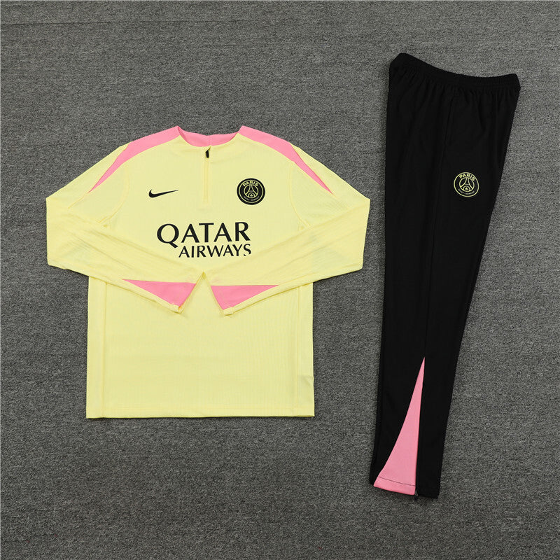 PSG 24/25 Tracksuit - Yellow