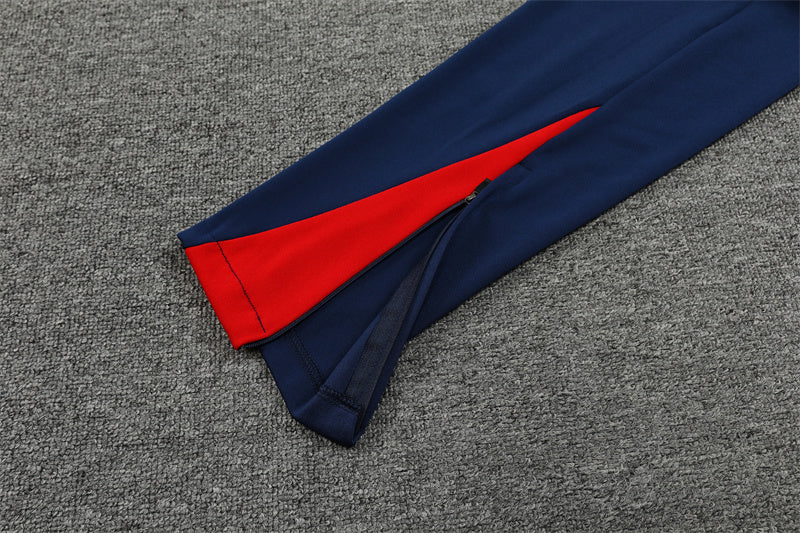 PSG 24/25 Tracksuit - Blue & Red