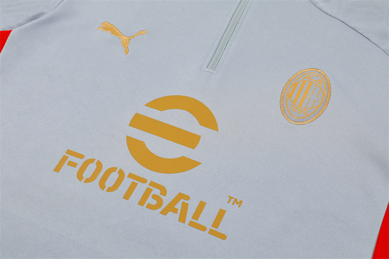 AC Milan 24/25 Tracksuit - Grey