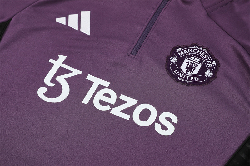 Manchester United 25/26 Tracksuit - Sangria Purple