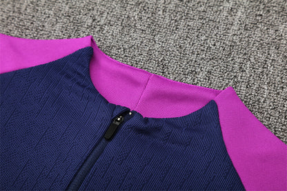 Barcelona 25/26 Tracksuit - Navy & Purple