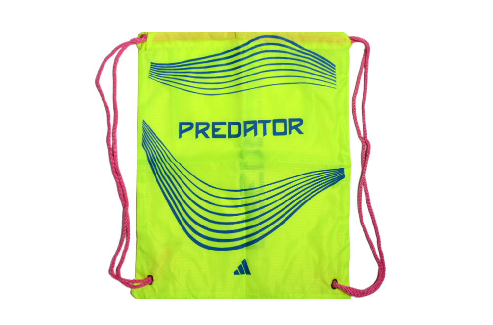 Adidas Predator Green Football Drawstring Bag