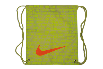 Nike Yellow Football Drawstring Bag