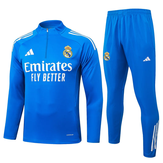 Real Madrid 25/26 Tracksuit - Blue