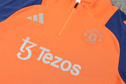 Manchester United 24/25 Tracksuit - Orange