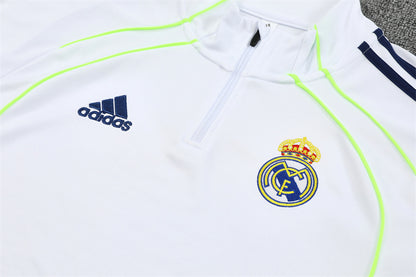Real Madrid 25/26 Tracksuit - White