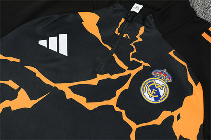 Real Madrid 25/26 Tracksuit - Black