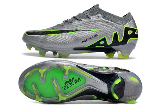 nike air zoom mercurial vapor 15 elite fg black/grey