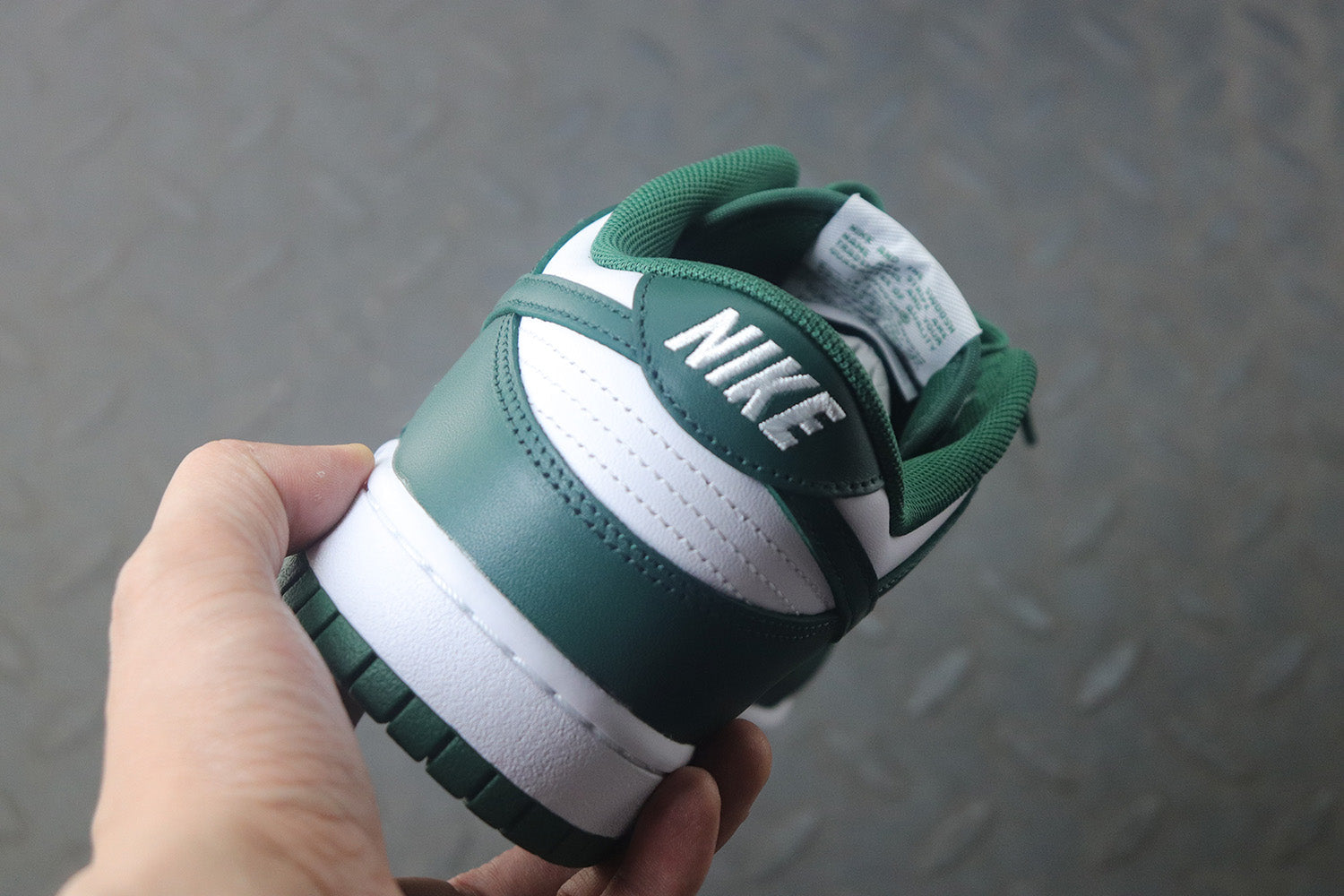 Nike dunk low varsity green, all sizes available.