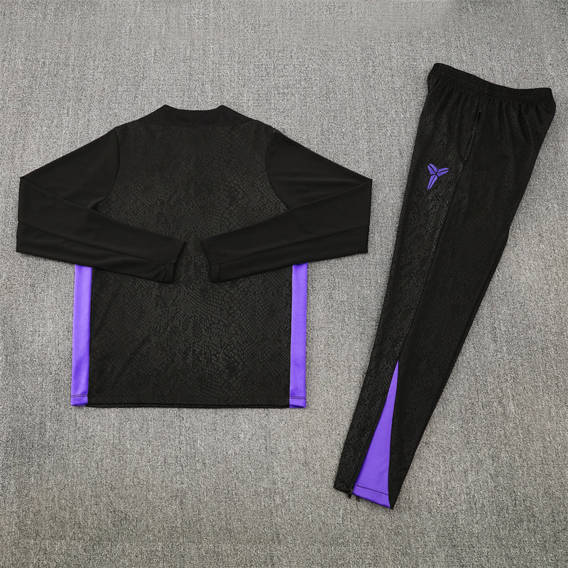 Barcelona 25/26 Tracksuit - Black Mamba
