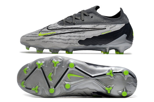 nike phantom gx elite fg low black/grey