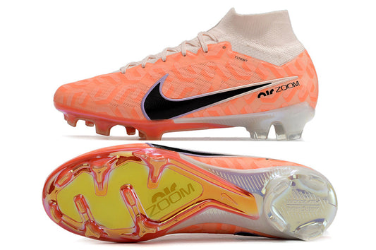 nike air zoom mercurial superfly 9 elite fg in orange