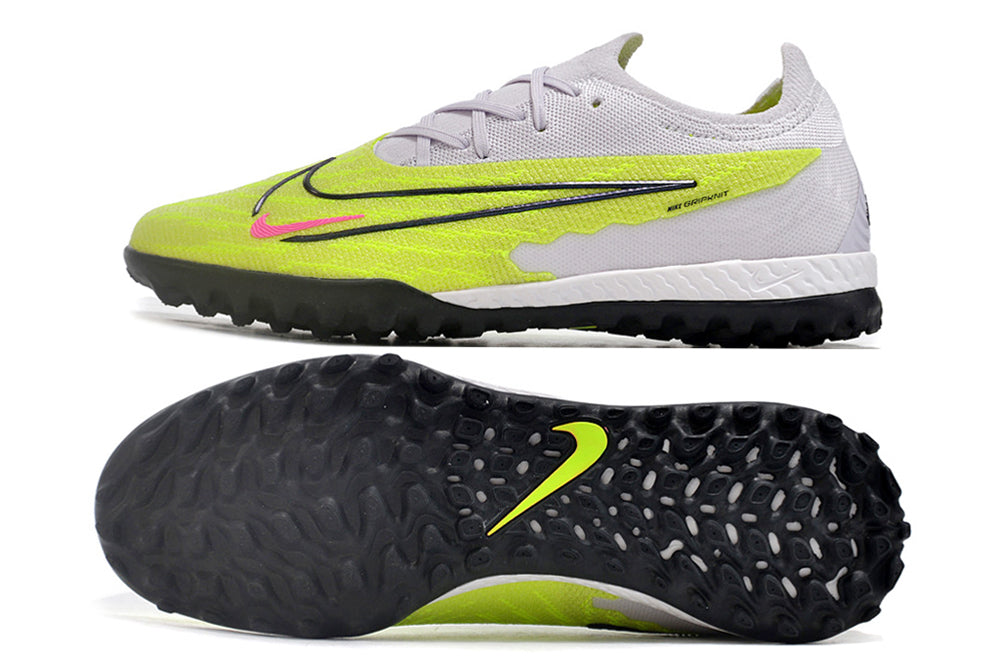 nike phantom gx elite low turf green/white