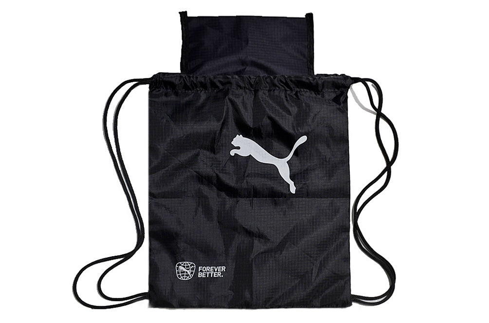 Puma Black Football Drawstring Bag