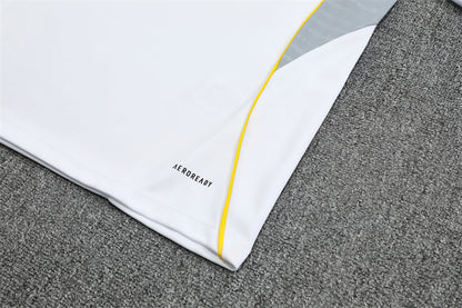 Real Madrid 25/26 Tracksuit - White & Black