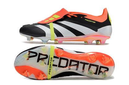 adidas predator elite with tongue in black/orange/white