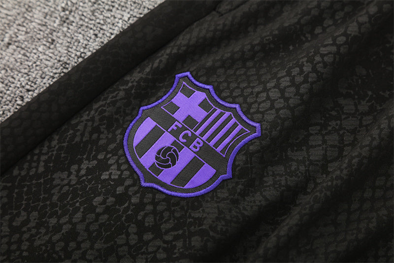 Barcelona 25/26 Tracksuit - Black Mamba
