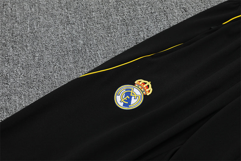 Real Madrid 25/26 Tracksuit - White & Black