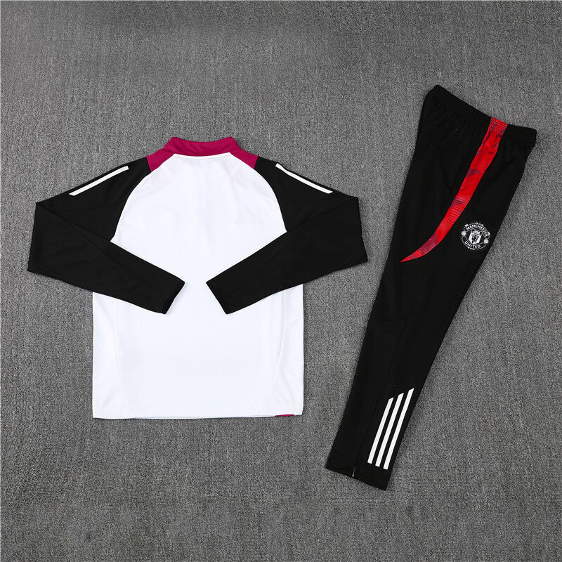 Manchester United 24/25 Tracksuit - White