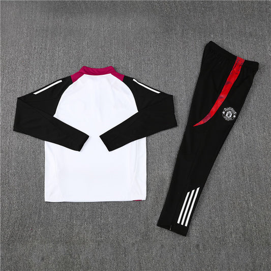 Manchester United 24/25 Tracksuit - White