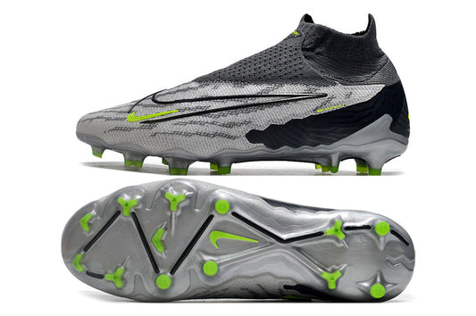 nike phantom gx elite fg high black/grey