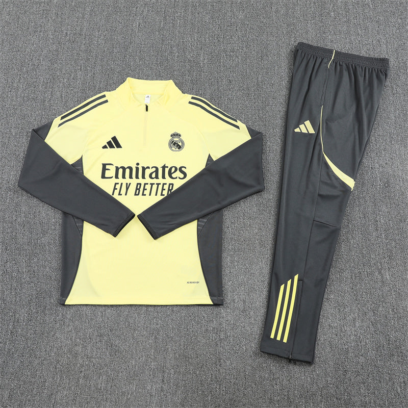 Real Madrid 25/26 Tracksuit - Yellow