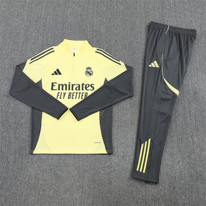 Real Madrid 25/26 Tracksuit - Yellow