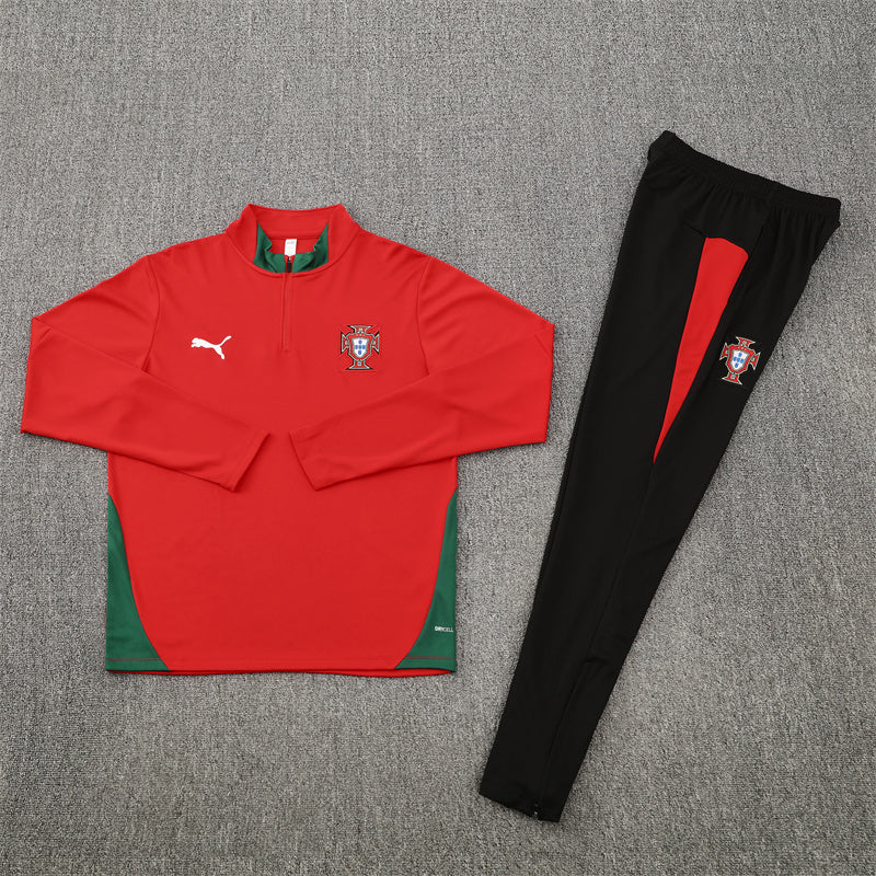 Portugal 25/26 Tracksuit - Red