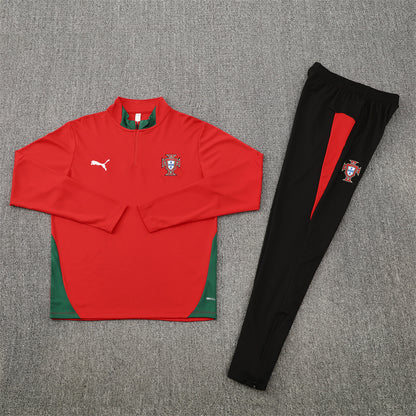 Portugal 25/26 Tracksuit - Red