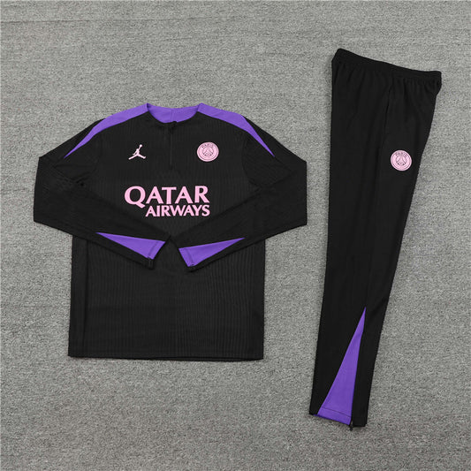 PSG 24/25 Tracksuit - Black & Purple