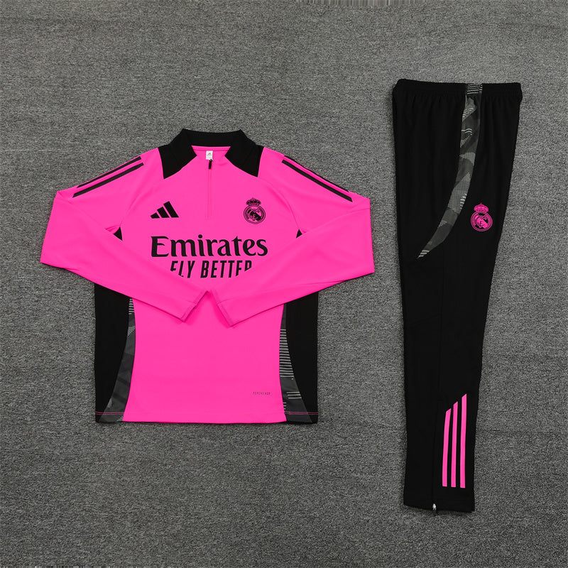 Real Madrid 24/25 Tracksuit - Pink