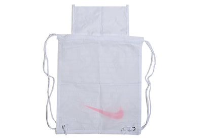 Nike White Football Drawstring Bag