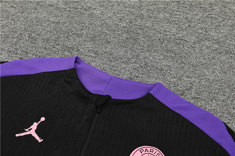 PSG 24/25 Tracksuit - Black & Purple