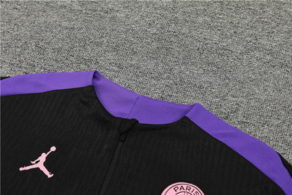 PSG 24/25 Tracksuit - Black & Purple