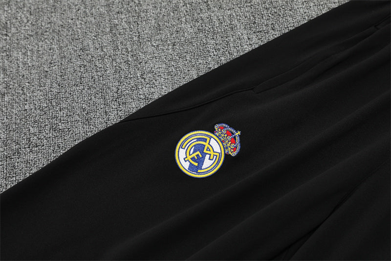 Real Madrid 25/26 Tracksuit - Black