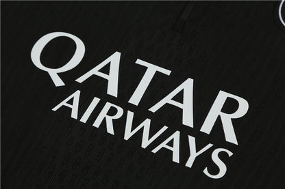 PSG 24/25 Tracksuit - Black & Red