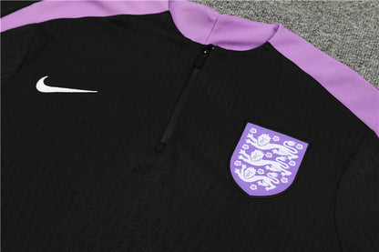 England 24/25 Tracksuit - Black