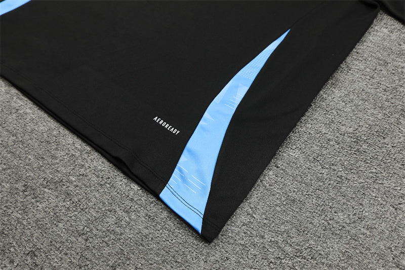 Argentina 24/25 Tracksuit - Black & Blue