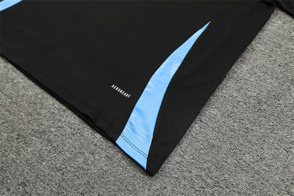 Argentina 24/25 Tracksuit - Black & Blue