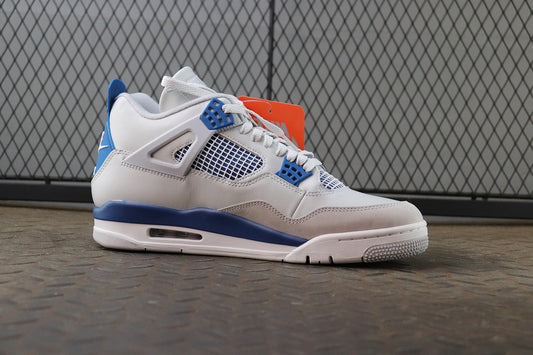 Nike air jordan 4 military blue, all sizes available.