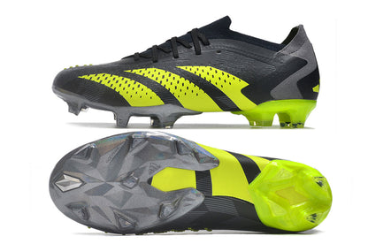 adidas predator accuracy fg elite in black/yellow