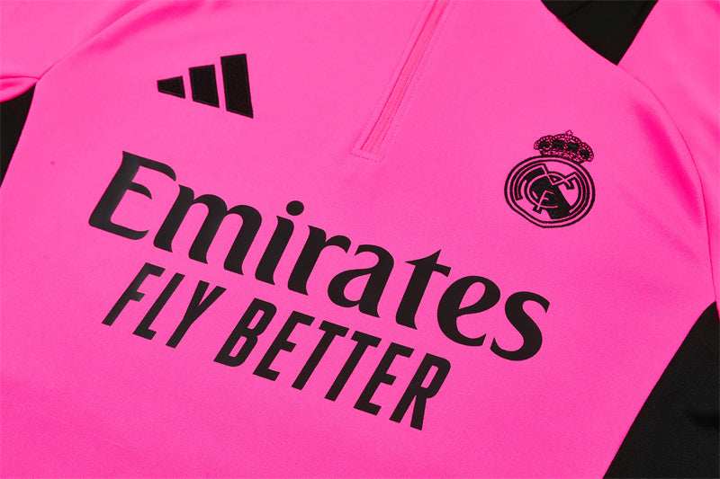 Real Madrid 24/25 Tracksuit - Pink
