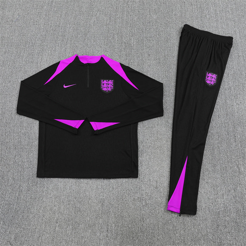 England 25/26 Tracksuit - Black