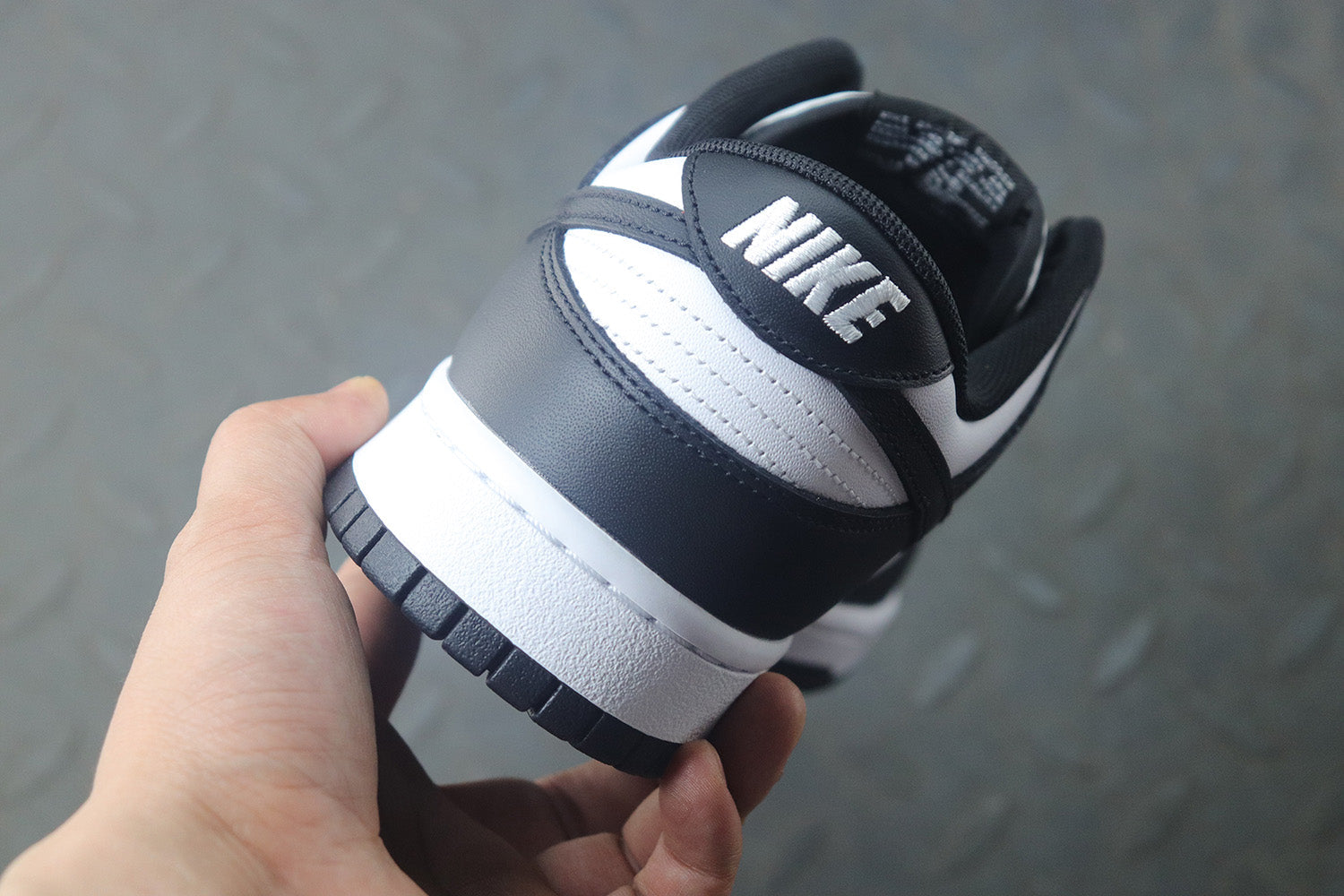 Nike dunk low panda, all sizes available.