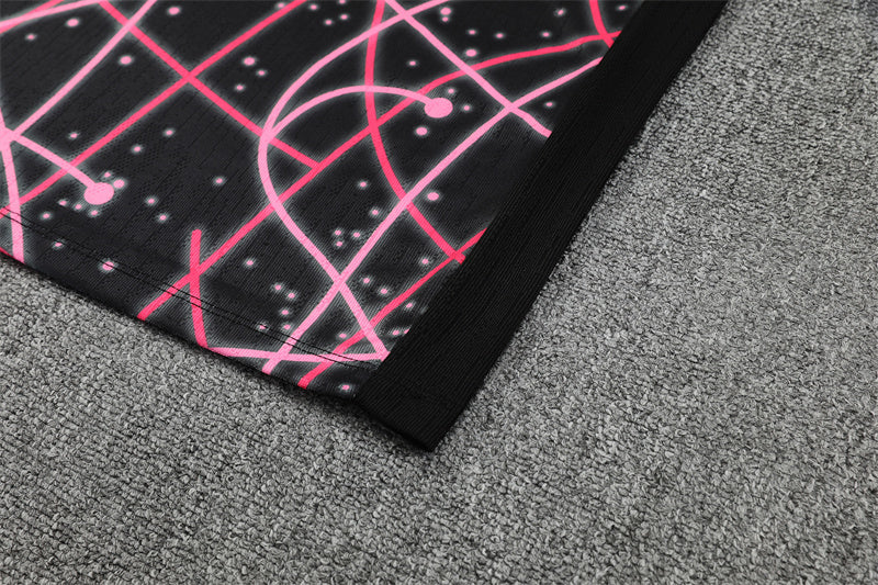 PSG 25/26 Tracksuit - Black & Pink