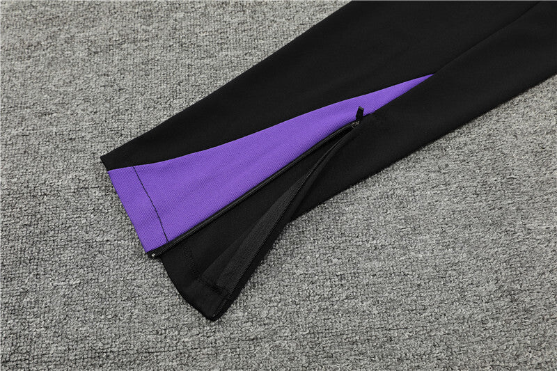 PSG 24/25 Tracksuit - Black & Purple