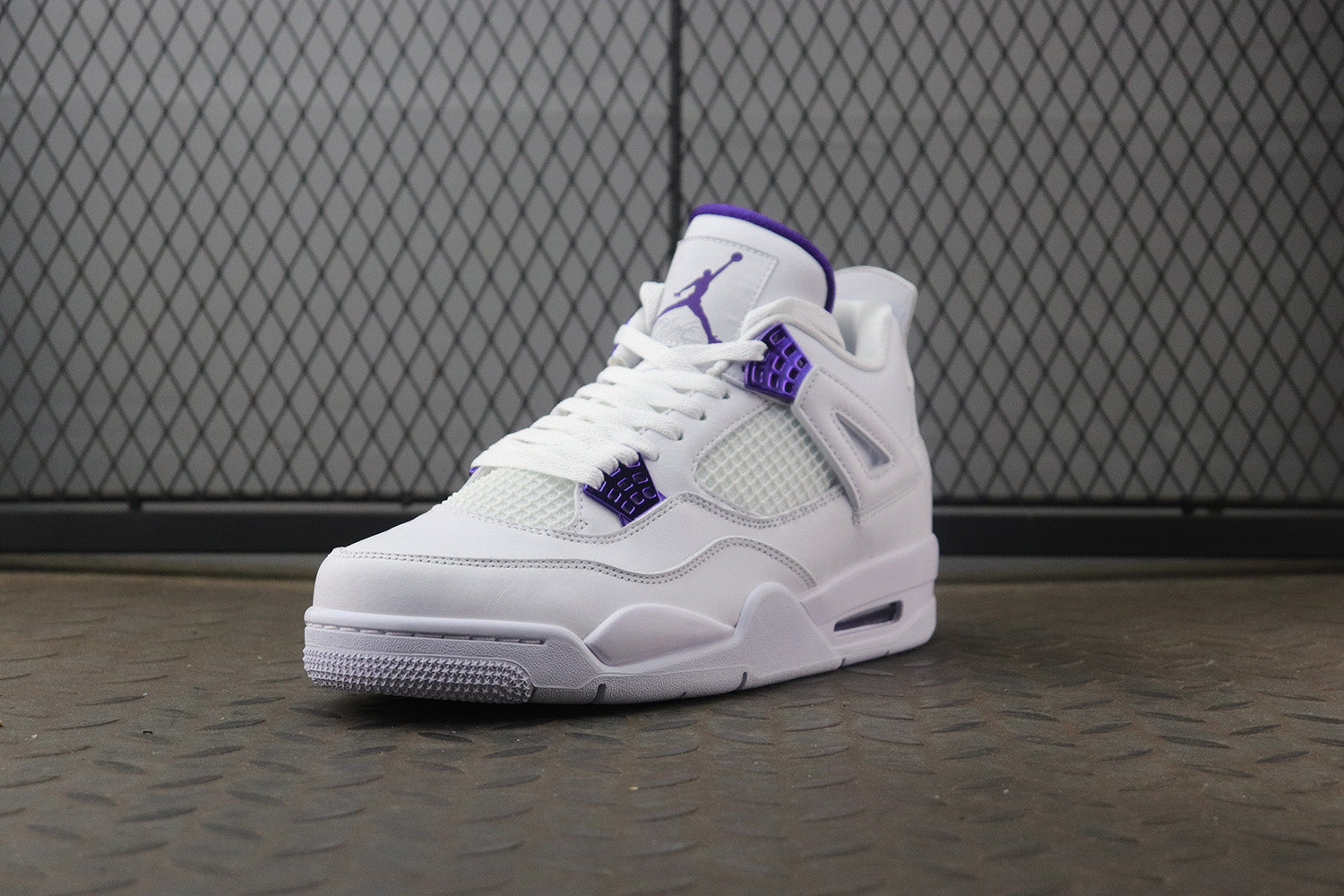 Nike air jordan 4 court purple, all sizes available.
